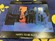 T.Talton,B.Stewart＆J.Sandlin★中古LP/USオリジナル盤「タルトン・スチュワート＆サンドリン～Happy To Be Alive」カット盤_画像1