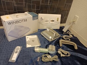 nn0202 139 ★美品★ ECOVACS エコバックス WINBOT W8 シリーズ ガラスクリーニングロボット W830 中古 現状品 窓用ロボット掃除機 