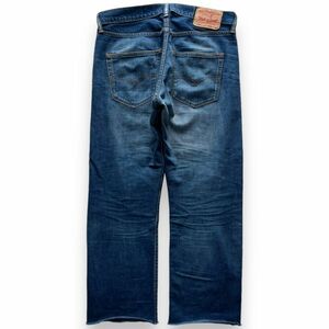 Levi's リーバイス 501 ダメージ カットオフ デニム パンツ 切りっぱなし ジーンズ ジーパン ボトム 古着 W32 L30 インディゴ