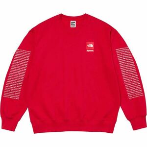 XL Supreme/The North Face Crewneck 24SS