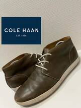 ★COLE HAAN★コールハーン★Vibramソール★チャッカブーツ★3ホール★ショートブーツ★ブラウン★茶色★8 1/2M★26.5cm相当★C13656★_画像1