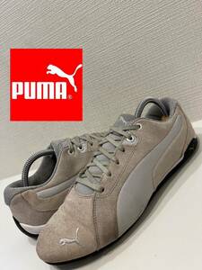 ★PUMA★プーマ★RACING CAT★レーシングキャット★スエード★ローカットスニーカー★ライトグレー★US10★28.0cm★304698 01★