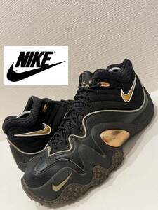 ★NIKE★ナイキ★ZOOM UPTEMPO 5 PREMIUM★ ズームアップテンポ5プレミアム★366570-004★ブラック×ゴールド★黒×金★US7★25.0cm★