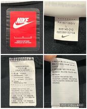 ★NIKE★ナイキ★保温★軽量★テックフリースウインドランナー★ジャケット★パーカー★フード★ワンポイントロゴ★ブラック★黒★Mサイズ_画像8