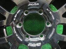 中古 ホイールタイヤ 4本 225/45R18 2022年製 8分山 【美品】 レイズ　A-LAP ラジアル タイヤ TOYO　トランパス　MP7_画像4