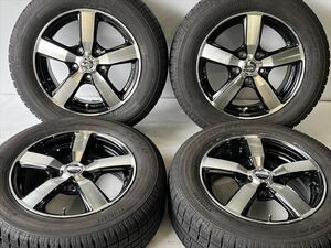 中古 ホイールタイヤ 4本 195/65R15 2019年製 6分山 共豊 スマック コルセア スタッドレス タイヤ トーヨー ガリットG5