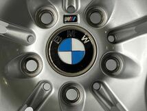 中古 ホイールタイヤ 4本 225/45R17 2017年製 5分山 BMW E46 Mスポーツ純正 ラジアル タイヤ ケンダ KR20_画像3