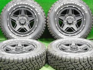 中古 ホイールタイヤ 4本 215/65R16 2023年製 9分山 マッドバンス07 MUD VANCE 07 ラジアル タイヤ トーヨー オープンカントリーR/T