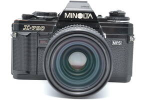 ★良品★ ミノルタ MINOLTA X-700 MPS ボディ ブラック ＋ MD ZOOM ROOKOR 35-70mm F3.5 レンズセット ★完動品★ #822 #24030305