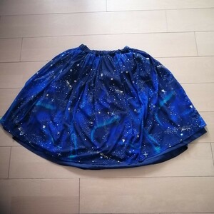 a.r.w アロー　夜空　クリスマス柄　スカート　美品