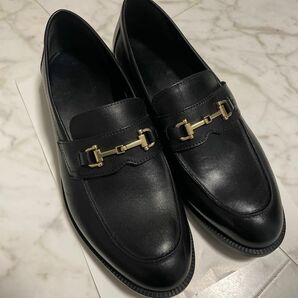 GU MEN リアルレザー ビットローファー 25.5cm