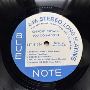 【US盤 青白LIBERTY 直輸入ライナー付き BLUE NOTE】CLIFFORD BROWN『MEMORIAL ALBUM』クリフォード・ブラウン/LOU DONALDSON/ブルーノートの画像4