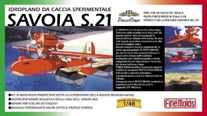  fine mold FG1 1/48.. pig SAVOIA Savoy aS.21. military operation . flight boat 