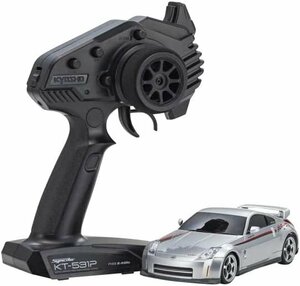 Kyosho 32346S Минутная серия RWD Lady Set Nissan Fairlady Z (Z33) Nismo S-Tune Silver Electric Radio Control