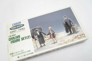 クレオス 1/35 民間人セット (2) 老人と少女の手を引く老婆