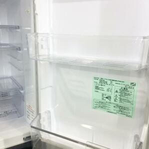 ◆送料無料★ 中古★三菱 146L ラウンドカットデザイン 明るく見やすいLED照明 耐熱トップテーブル冷蔵庫【◆MR-P15X-B】◆3KPの画像5