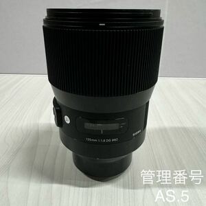 1円スタート SIGMA 135mm F1.8 DG HSM | Art A017 SONY-Eマウント用 ミラーレス(フルサイズ)専用 日本製 ブラックオートフォーカス