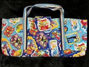 未使用　ハンドメイド　メロディオン　ピアニカ　バッグ　カバー　手提げ袋　幼稚園　ディズニー　ピクサー　トイストーリー　など