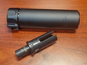 5KU Surefire SF SOCOM46-MINIタイプ MP7 用 サプレッサー サイレンサー