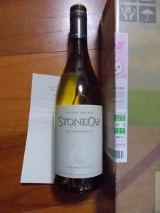 日本フイルコン 株主優待 2023年 白ワイン StoneCap Chardonnay ストーンキャップ シャルドネ エステイト コロンビアヴァレー 2022年 750ml