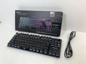 ロケット ROCCAT VULCAN ROC-12-285 ゲーミングキーボード PC周辺機器 中古 コンパクトメカニカル