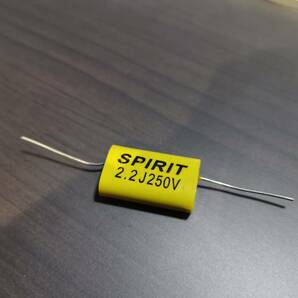 オーディオ用 MKPフィルムコンデンサ SPIRIT キャパシタ 2.2uF 250V スピーカーネットワーク アンプ等の画像1