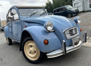 昭和61年・旧車名車・シトロエン・2CV6Club・ETC・左・デイーラー西武自動車・大変よく走り・いい味でてます！大変大事にされておりました