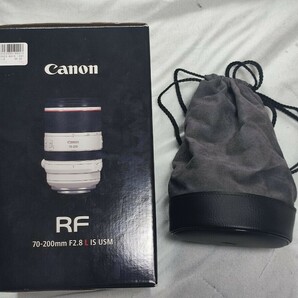 【レンズ本体は含まれません】Canon RF 70-200mm F2.8 L IS USM レンズポーチ 元箱 の画像1