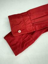 COMME des GARCONS HOMME PLUS◆96AW/製品染め/変形長袖シャツ/フェード/コットン/RED_画像6