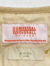 UNIVERSAL OVERALL◆B:MING by BEAMS別注/キルティングジャケット/S/ポリエステル/BEG/U2133422BL_画像3