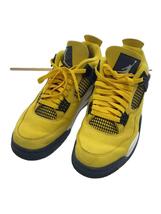 NIKE◆AIR JORDAN 4 RETRO_エア ジョーダン 4 レトロ/27.5cm/イエロー_画像2