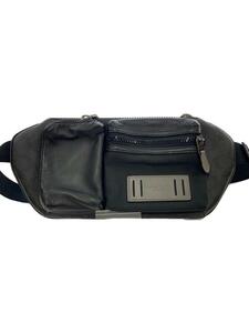 COACH* waist bag / leather /BLK/J2021-5623