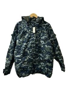 US.NAVY◆DIGTAL PATTERN GORE-TEX PARKA/L-Xshort/ジャケット/L/ゴアテックス/NVY