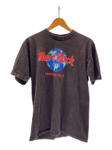 HARD ROCK◆トップス/M/コットン/BLK/無地