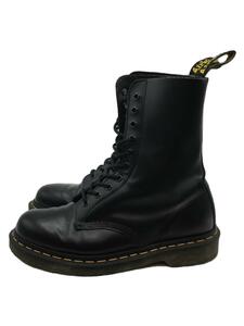 Dr.Martens◆10ホール/レースアップブーツ/UK7/BLK