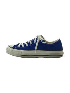 CONVERSE◆ローカットスニーカー/US6.5/ブルー/スウェード