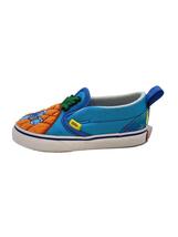 VANS◆スリッポン/スポンジボブ/キッズ靴/15cm/スニーカー/BLU_画像1