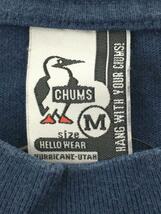 CHUMS◆長袖Tシャツ/M/コットン/NVY/無地/CH01-1430_画像3