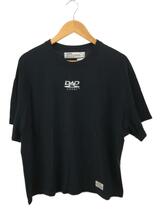 DAIRIKU◆Tシャツ/ONE SIZE/コットン/BLK/DAD_画像1