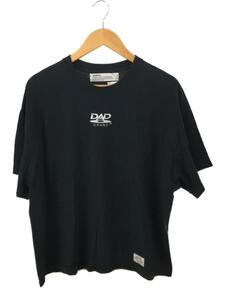 DAIRIKU◆Tシャツ/ONE SIZE/コットン/BLK/DAD