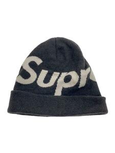 Supreme◆ニットキャップ/-/コットン/GRY/メンズ