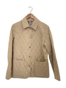 BURBERRY LONDON◆BURBERRY LONDON/キルティングジャケット/ポリエステル/ベージュ/FC059-617-4