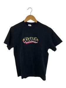 X-LARGE◆Tシャツ/S/コットン/BLK/101238011007/胸刺繍ロゴ