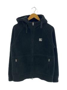 HELLY HANSEN◆フリースジャケット/M/ポリエステル/BLK/HH51255/使用感有