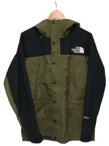 THE NORTH FACE◆MOUNTAIN LIGHT JACKET_マウンテンライトジャケット/M/ゴアテックス/KHK/無地