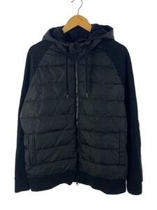 CANADA GOOSE◆HyBridge Huron FullZip Hoody Black Label/L/コットン/BLK/6843MB