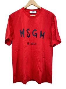 MSGM◆Tシャツ/M/コットン/RED/2340MM97