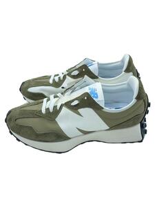 NEW BALANCE◆U327/カーキ/25.5cm/KHK/汚れ有