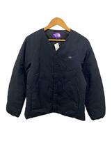 THE NORTH FACE PURPLE LABEL◆DOWN CARDIGAN/M/ナイロン/NVY/無地_画像1