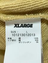 X-LARGE◆スウェット/L/コットン/YLW/無地/101213012013_画像4